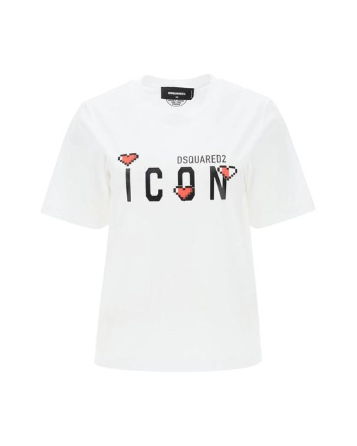 DSquared² White T-Shirts
