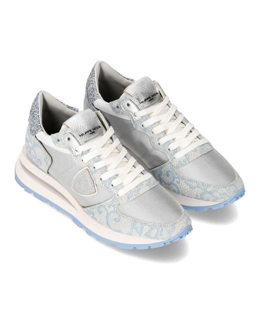 Philippe Model White Sneakers