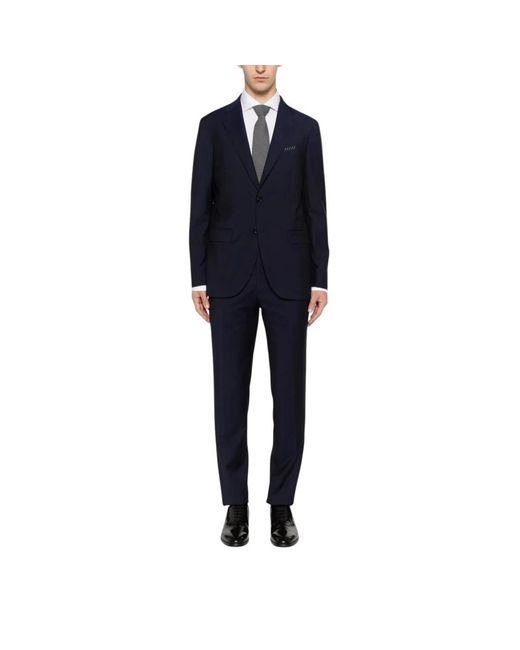 Boglioli K-Jacket Pak in het Blue voor heren