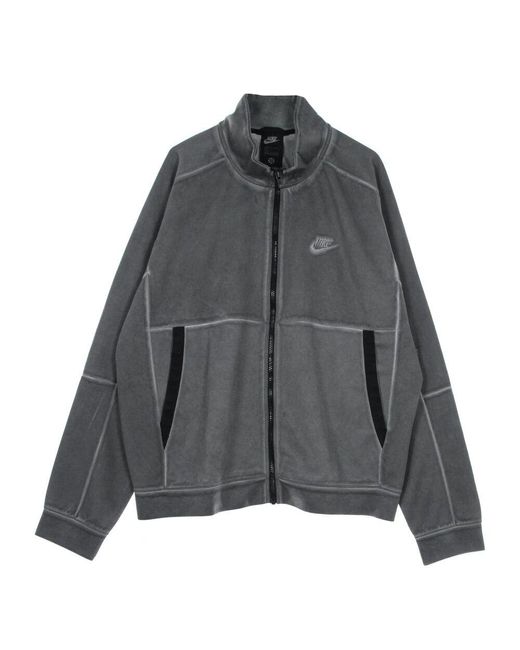 Nike Leichtes Sweatshirt Mit Hohem Kragen in Gray für Herren