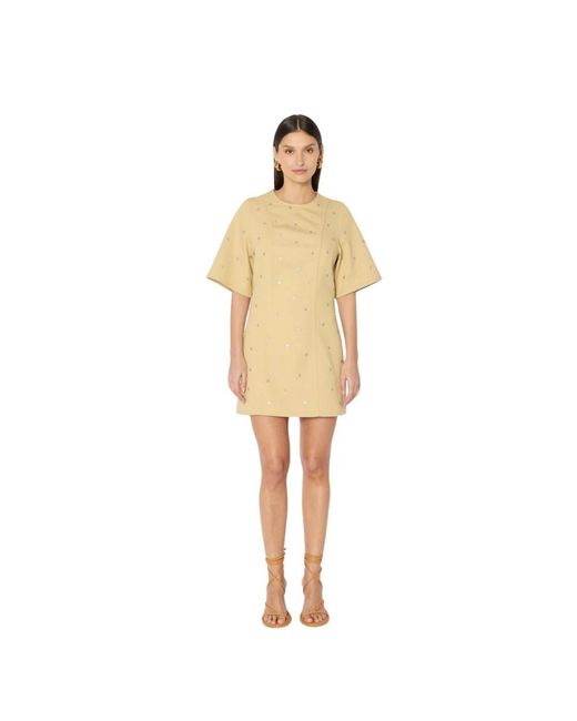 Berenice Natural Short Dresses