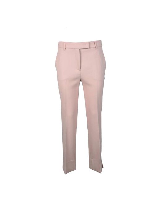 Slowear Pink Slim-Fit Trousers