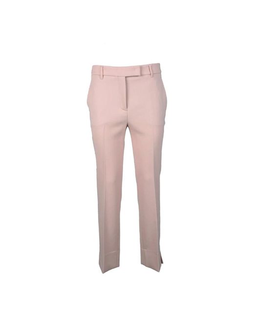 Slowear Pink Slim-Fit Trousers
