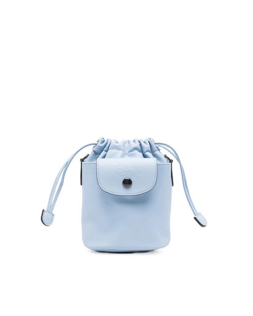 Longchamp Blue Bucket Bags