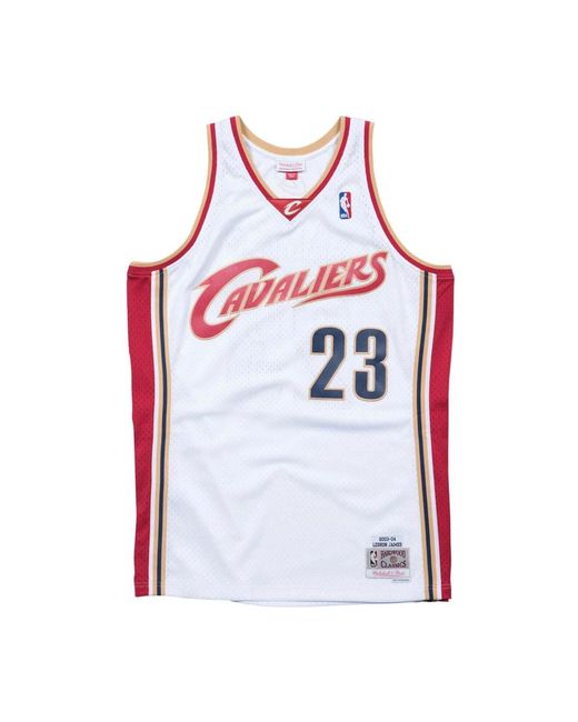Mitchell & Ness Red Sleeveless Tops for men