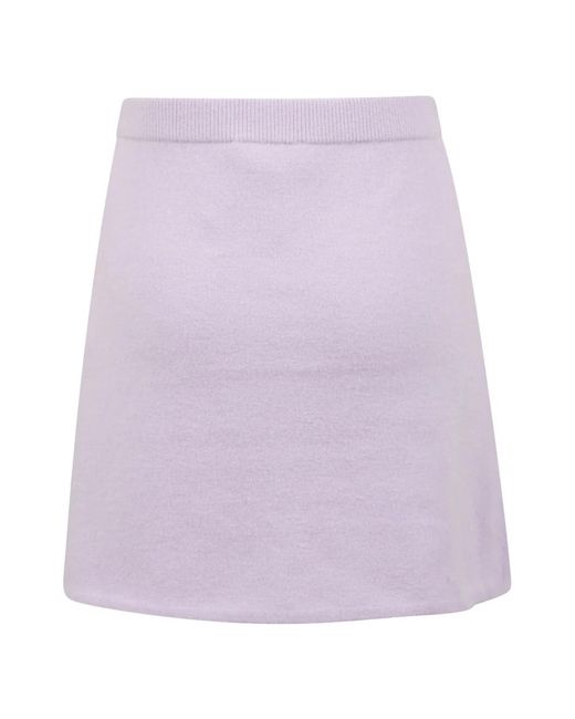 Self-Portrait Short Skirts in het Purple