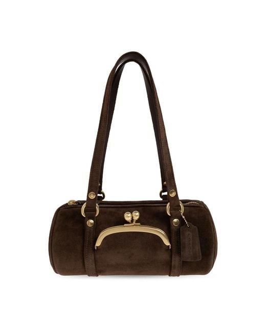 COACH Brown Shoulder Bags