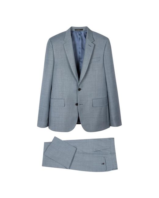 Paul Smith Kostuums ,Blauw ,Wol 2-Delige Pak Set in het Blue voor heren