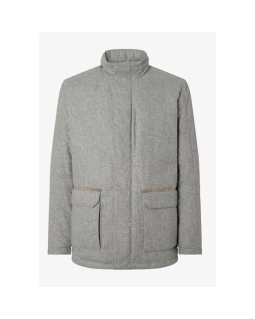 Corneliani Gray Winter Jackets for men