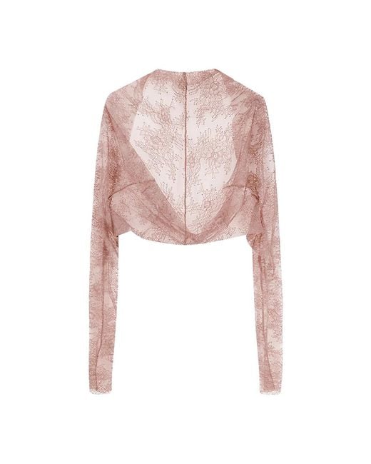 Light Jackets Alberta Ferretti de color Pink