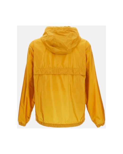 Moncler Yellow Rain Jackets for men