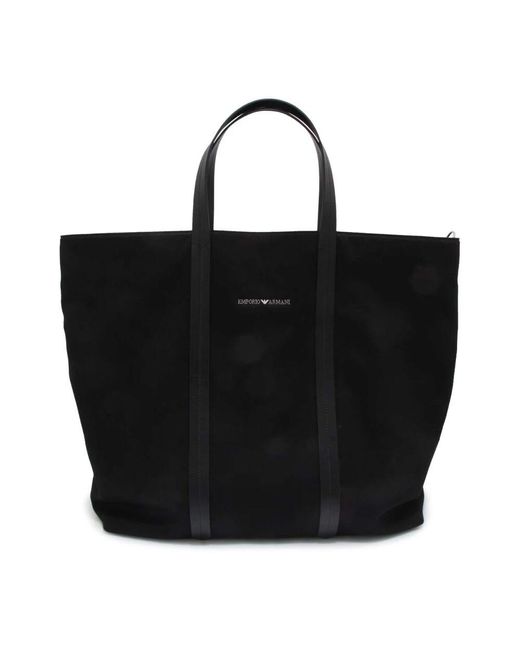 Armani Black Tote Bags