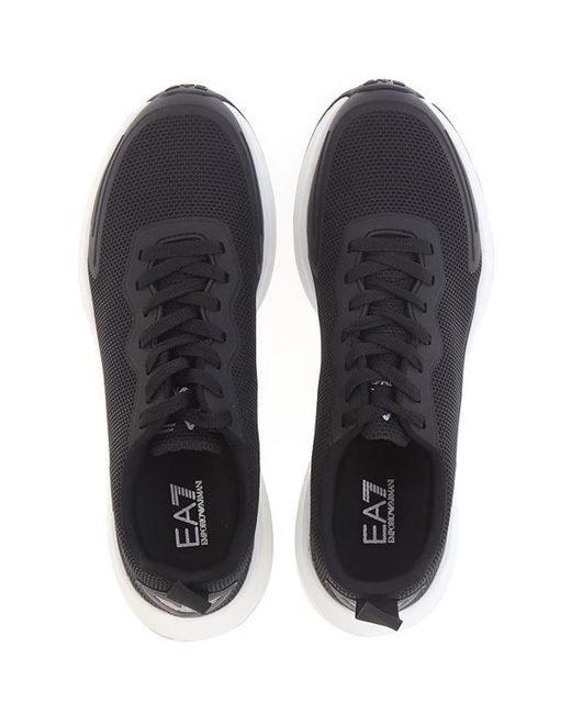 EA7 Schwarze sneakers aw23 in Black für Herren
