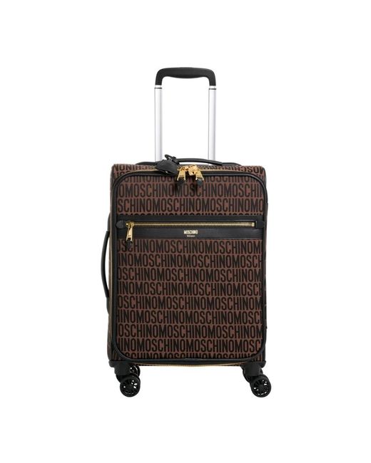 Moschino Brown Cabin Bags for men