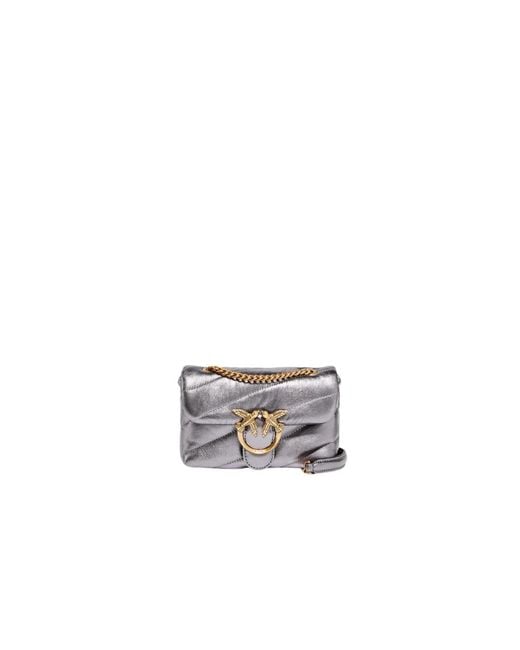 Pinko White Shoulder Bags