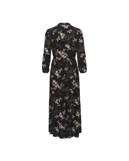 Cream Black Midi Dresses