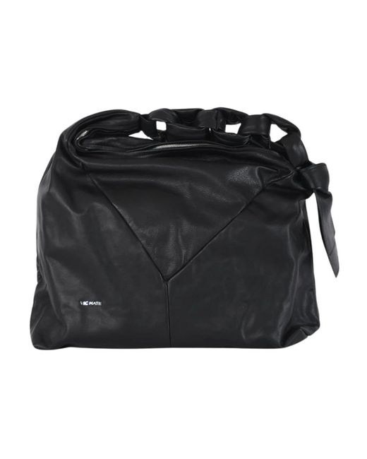 Vic Matié Black Shoulder Bags