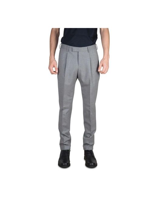 PT Torino Herren Wollgraue Hose in Gray für Herren