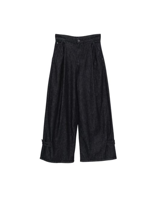 Emporio Armani Black Wide Jeans