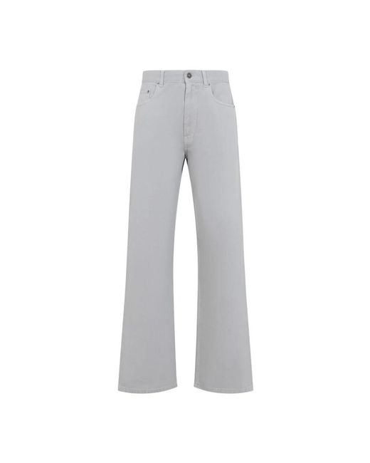 Phoebe Philo Gray Wide Jeans
