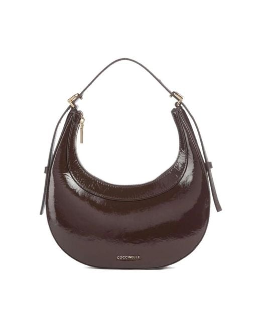 Coccinelle Shoulder Bags in het Brown