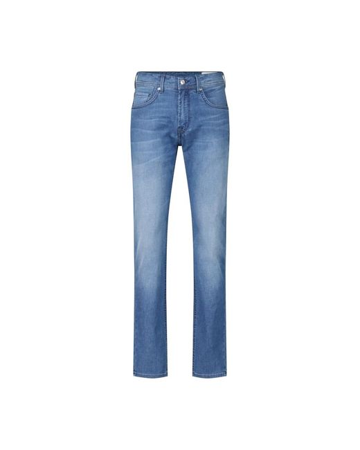 Jeans regular-fit in denim elasticizzato di Baldessarini in Blue da Uomo