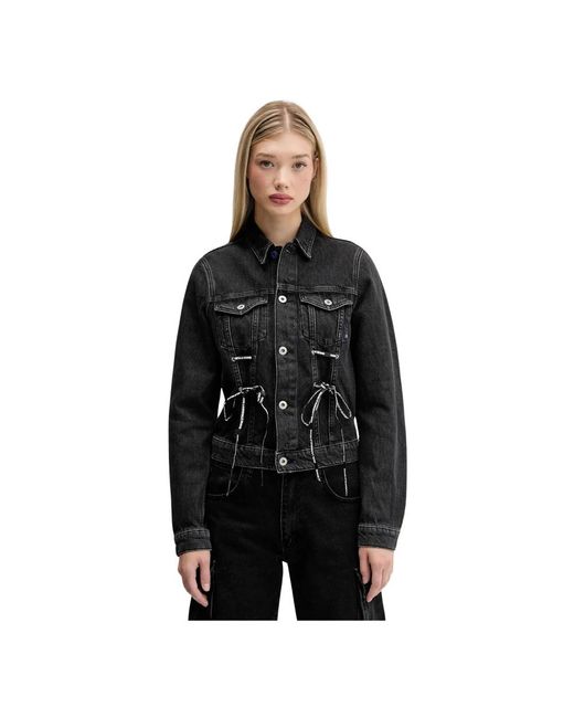 Karl Lagerfeld Denim Jacket in het Black