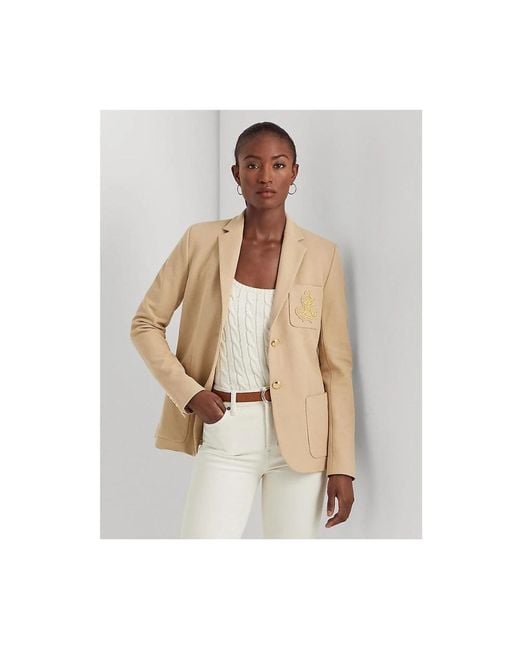 Ralph Lauren Natural Blazers