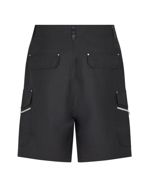 Moose Knuckles Black Casual Shorts for men