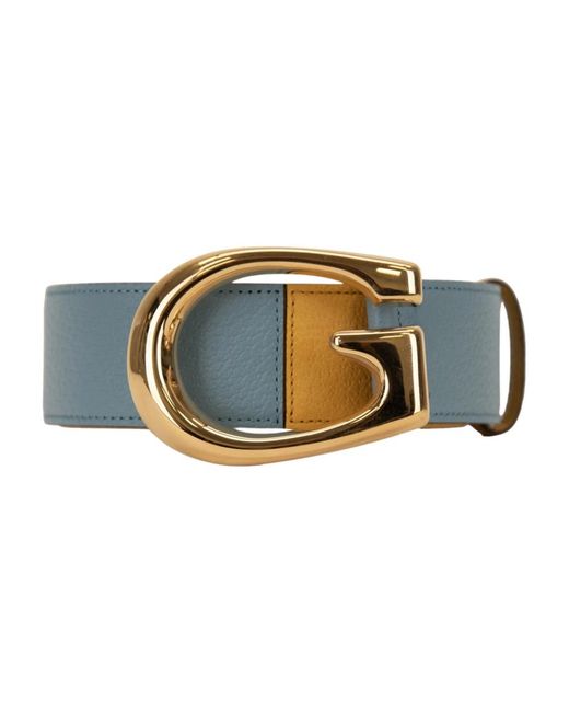 Gucci Ledergürtel in Blue für Herren