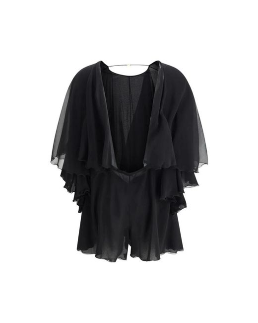 Saint Laurent Black Blouses