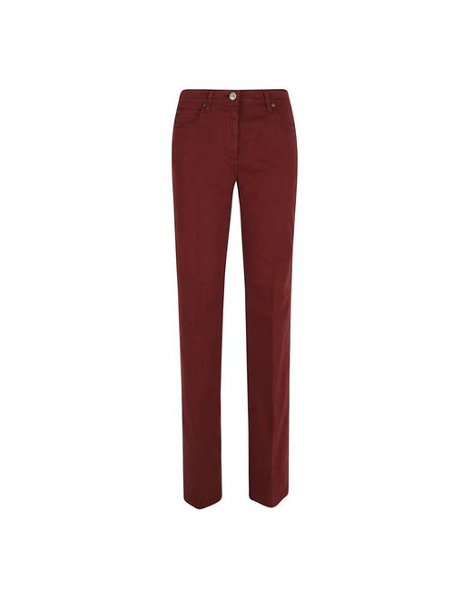 Etro Red Slim Fit Jeans