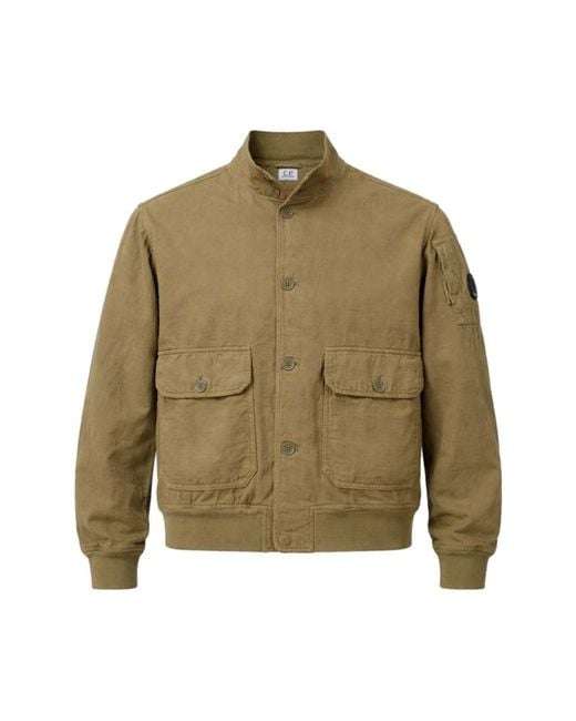 C P Company Green Light Jackets for men