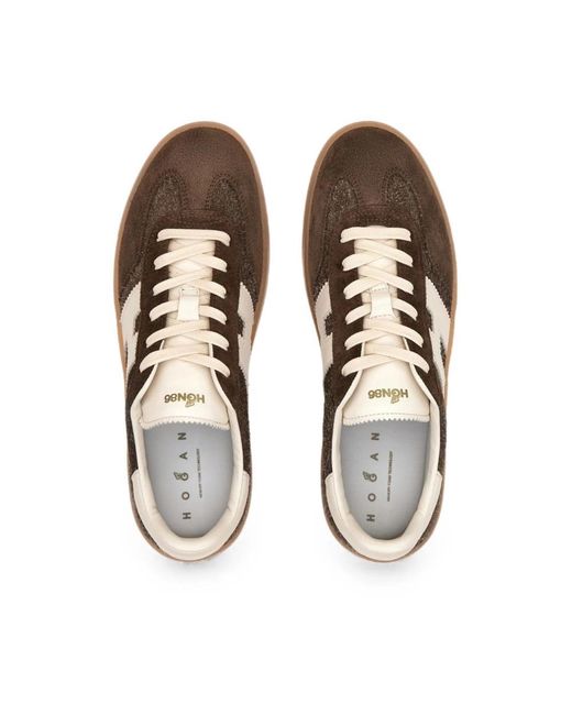 Hogan Brown Sneakers for men