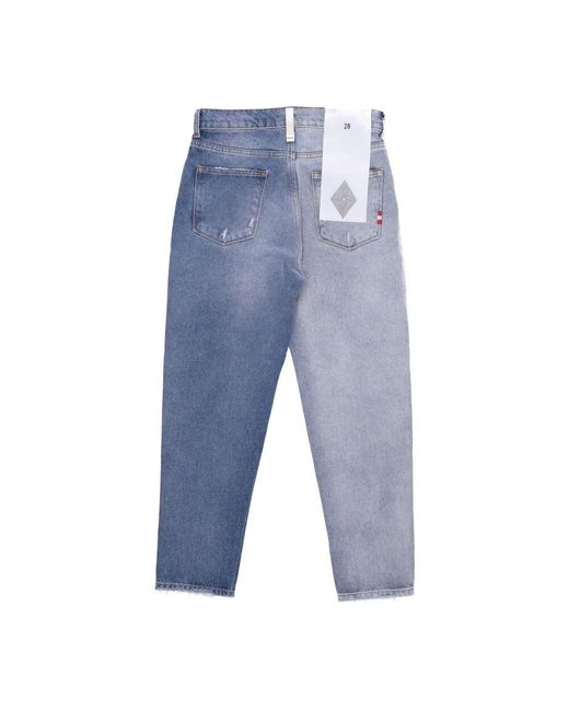 AMISH Slim Fit Denim Jeans Two Face in Blue für Herren