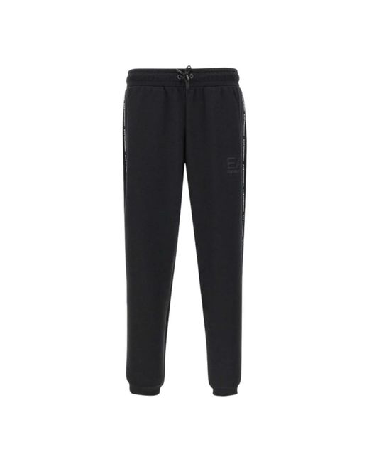 EA7 Black Sweatpants for men
