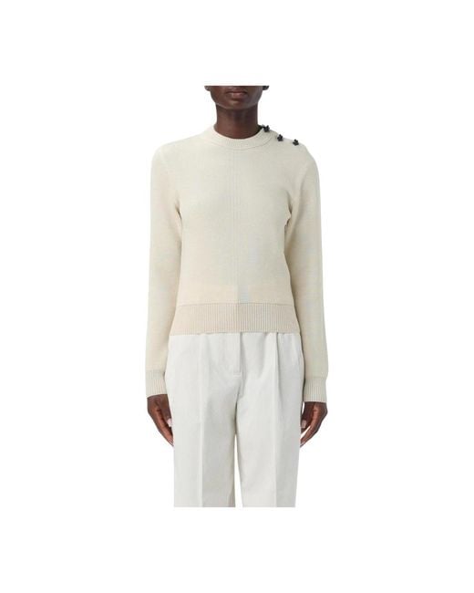 Cashmere Knitwear Bottega Veneta de color White