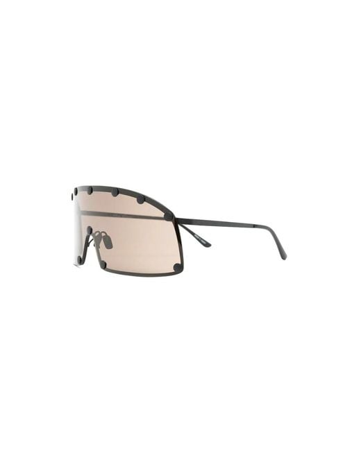Rick Owens Gray Sunglasses for men