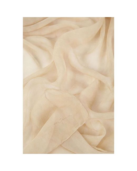 Cortana Natural Silk Scarves