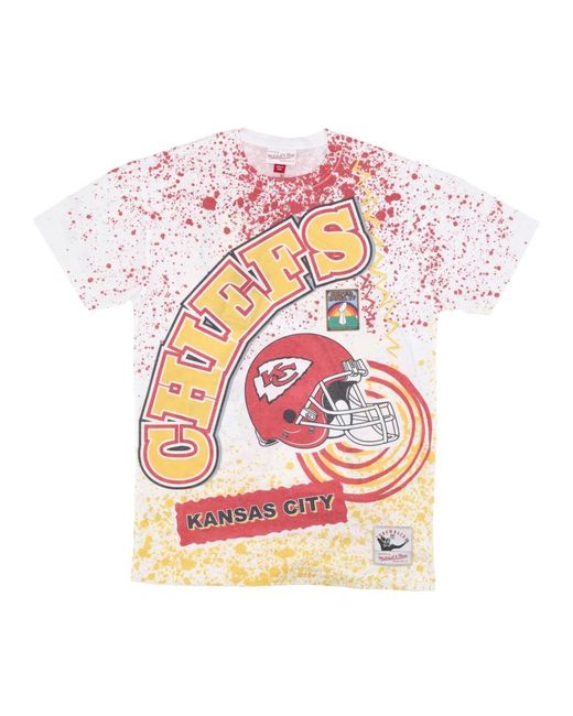 Mitchell & Ness Pink T-Shirts for men