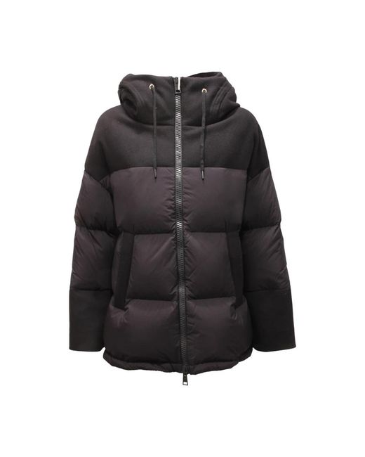 Herno Black Winter Jackets
