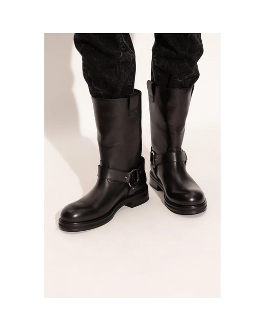 Dolce & Gabbana Black High Boots for men