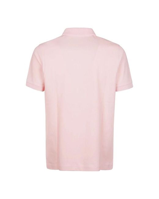 Fay Pink Polo Shirts for men