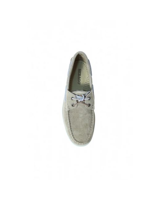 Sebago Green Sailor Shoes for men