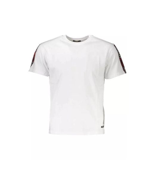 Class Roberto Cavalli White T-Shirts for men