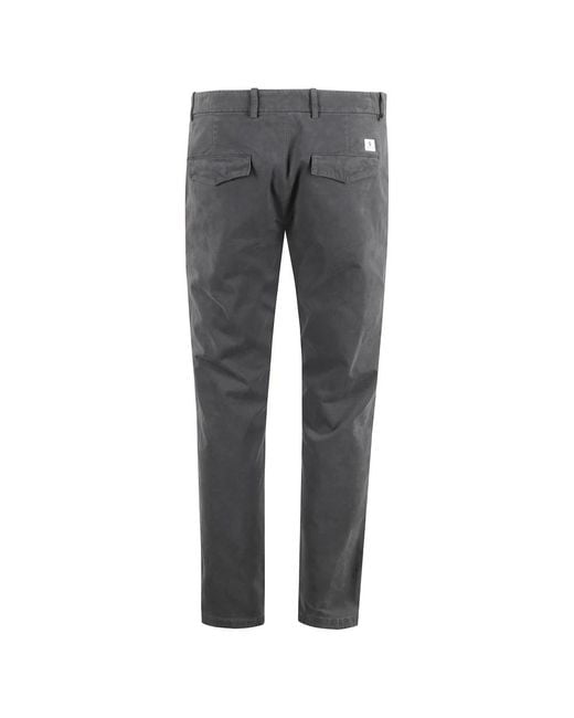 Chinos di Department 5 in Gray da Uomo