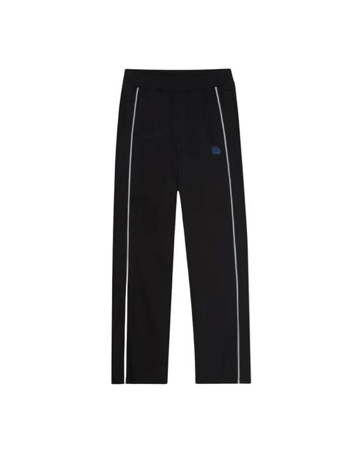 flâneur Broeken ,Zwart ,Katoen Blossom Track Pants in het Black voor heren
