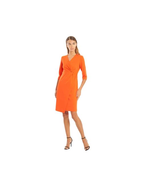 Vicario Cinque Orange Short Dresses