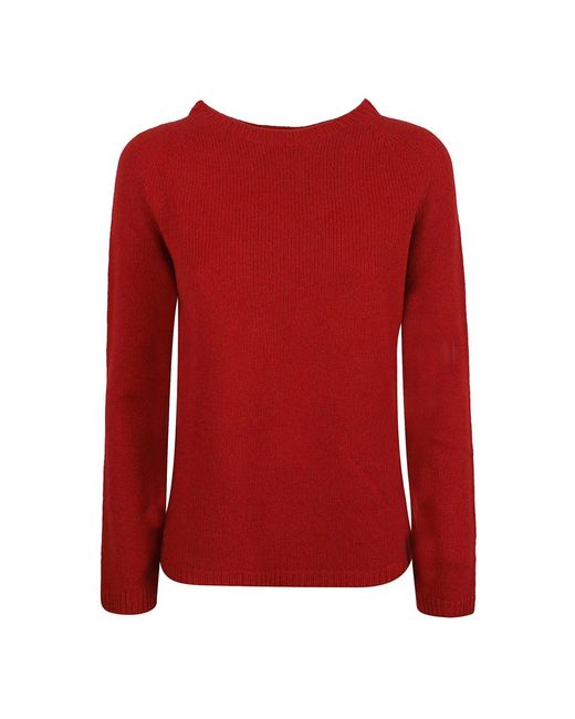 Round-Neck Knitwear Max Mara en coloris Red