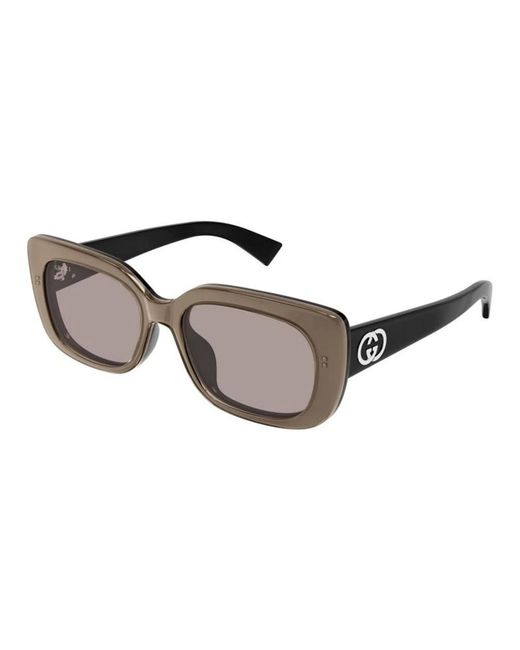 Gucci Gray Sunglasses